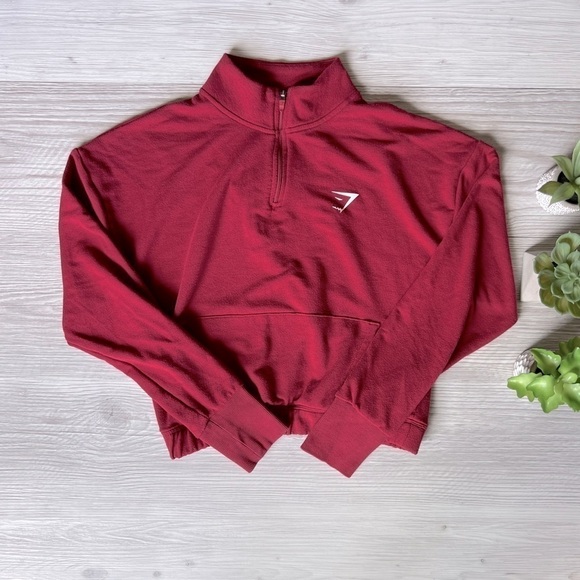 GYMSHARK lightweight pullover sweatshirt size M - Picture 1 of 16